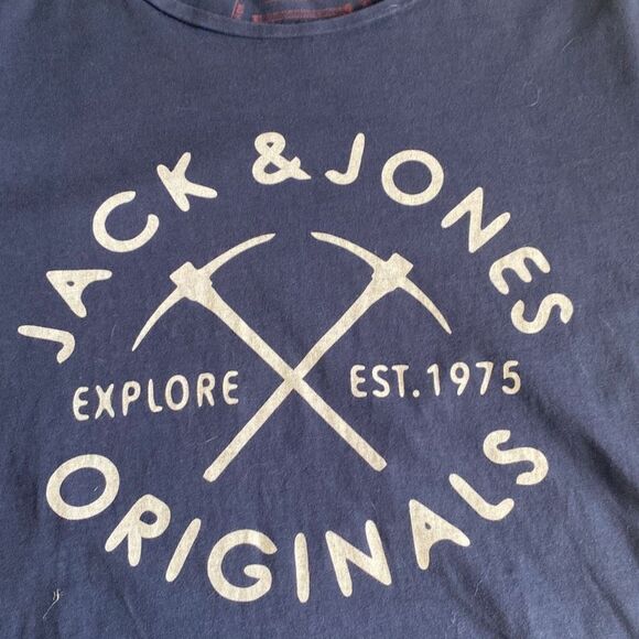 Jack & Jones Bundle 4 Cotton Graphic Tees XL - Picture 5 of 14